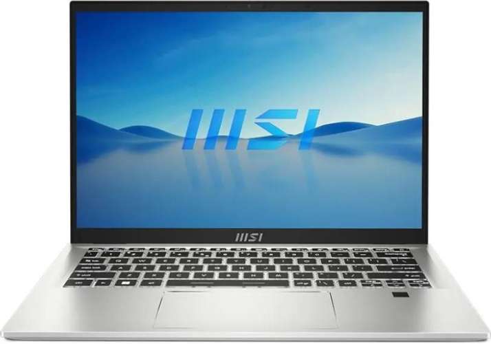 Ноутбук игровой MSI Prestige 14H B12UCX-608US 14", IPS, Intel Core i5 12500H 2.5ГГц, 12-ядерный, 16ГБ LPDDR5, 512ГБ SSD,  NVIDIA GeForce  RTX 2050 - 4 ГБ, Windows 11 Home, серебристый [9s7-14f122-608]